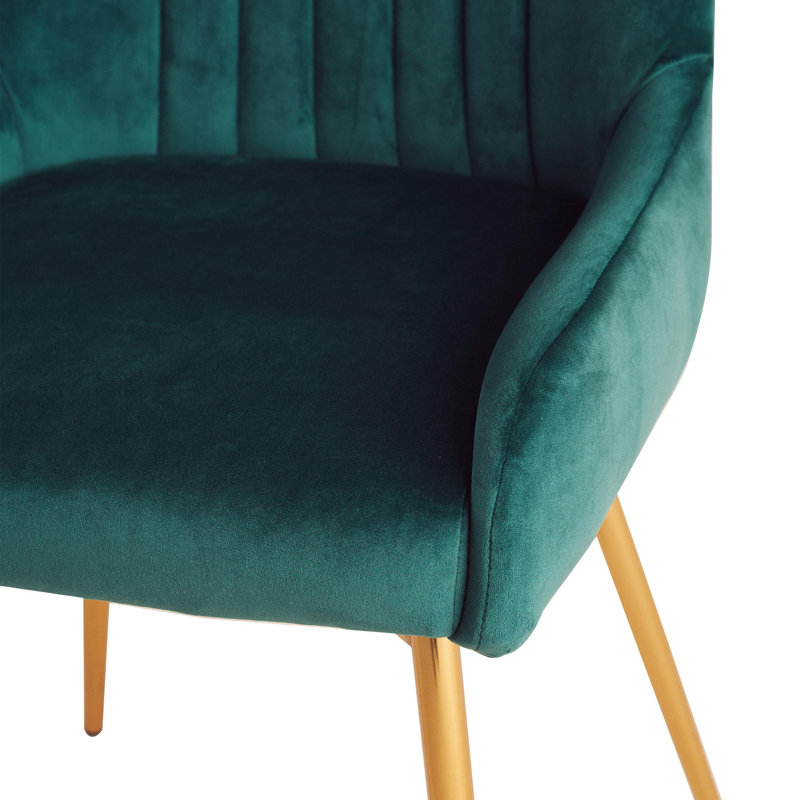 Chaises de salle à manger Kataleah, Vert