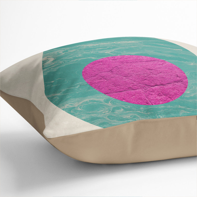 Avocado Square Throw Cushion, 40cm H x 40cm W x 15cm D, Stone