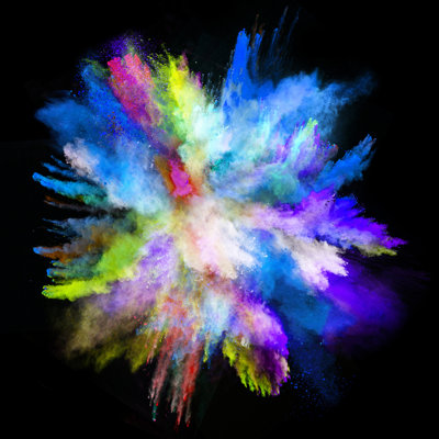 " Colourful Powder "
