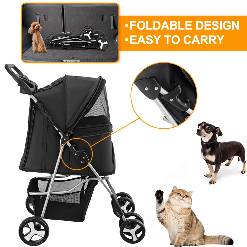 Foldable Pet Stroller