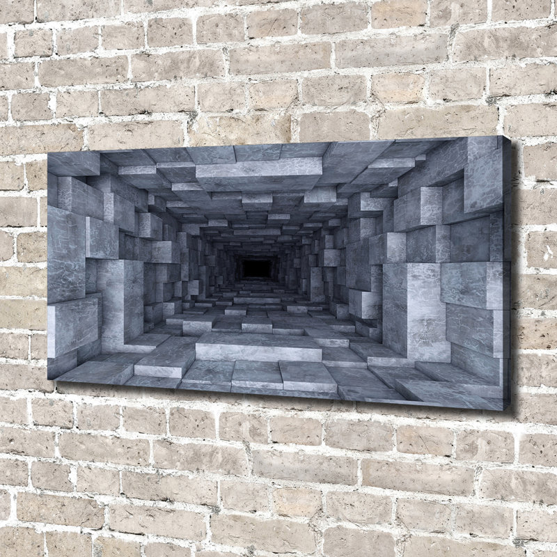 Tunnel - Wrapped Canvas Print