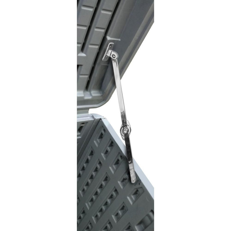 Plastic Development Group 48'' W 105 Gallons Water Resistant Resin Deck Box, Gray