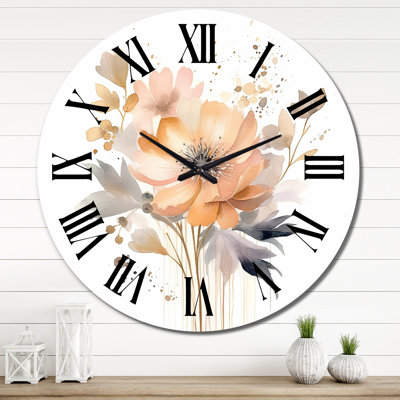 Horloge murale Coral