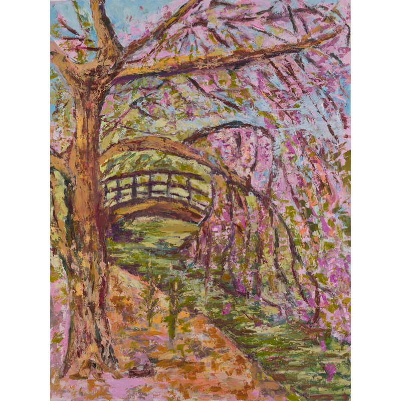 Ode To Monet Print by Diana Stelin, 21.25" H x 17.25" W x 0.875" D