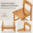 Solid Wood Counter Stool With Footrest-577713896-600155709