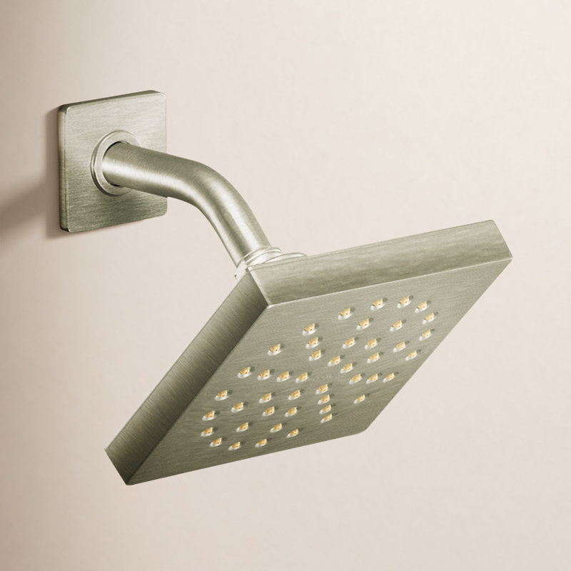 90 Degree Moentrol Shower Head with Immersion, Brushed Nickel