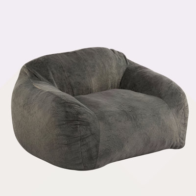 Indoor Bean Bag Chair Faux Fur
