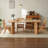Burlywood Rectangular Solid Wood Butterfly Leaf  Dining Table-107659971