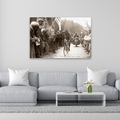 Bartali Wins - Photographie de bicyclette de fantaisie - Art noir et blanc