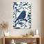 Silhouette d'oiseau bleu Brampt I-108233630