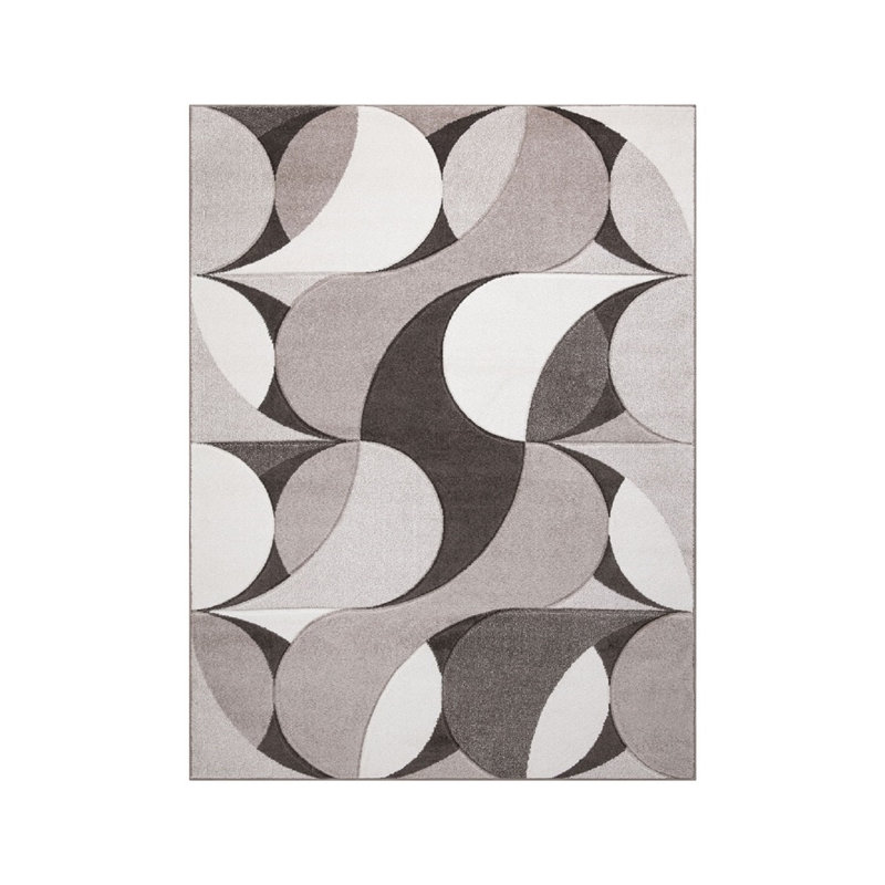 Astrit Abstract Area Rug, Rectangle 120 x 170cm