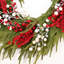 Couronne hivernale artificielle 26 "de Noël