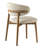Oleandro Upholstered Chair with Metal Base-92365889-125420252