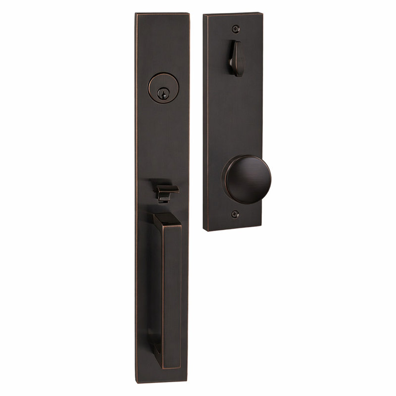 Ensemble de poignées en bronze huilé Bravura 973-936 avec poignée Nashville, Oil Rubbed Bronze