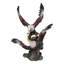Figurine de combat de 2 aigles à tête blanche de Wild Heritage : bataille aérienne