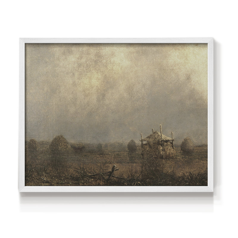Paysages rétro-CCXLIX - reproduction encadrée, H 8 po x l 10 po, Blanc