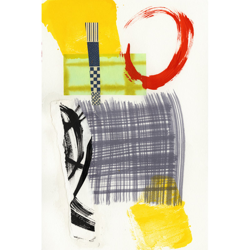 Haiku I by Jodi Fuchs - Painting on Canvas, 91 cm H x 61 cm W, Wrapped Canvas