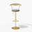 Modern Bar Stools Set of 1, Adjustable Velvet Upholstered Swivel Bar Stools, Counter Height Bar Chairs with Back for Kitchen Island-1182744846-1165396227