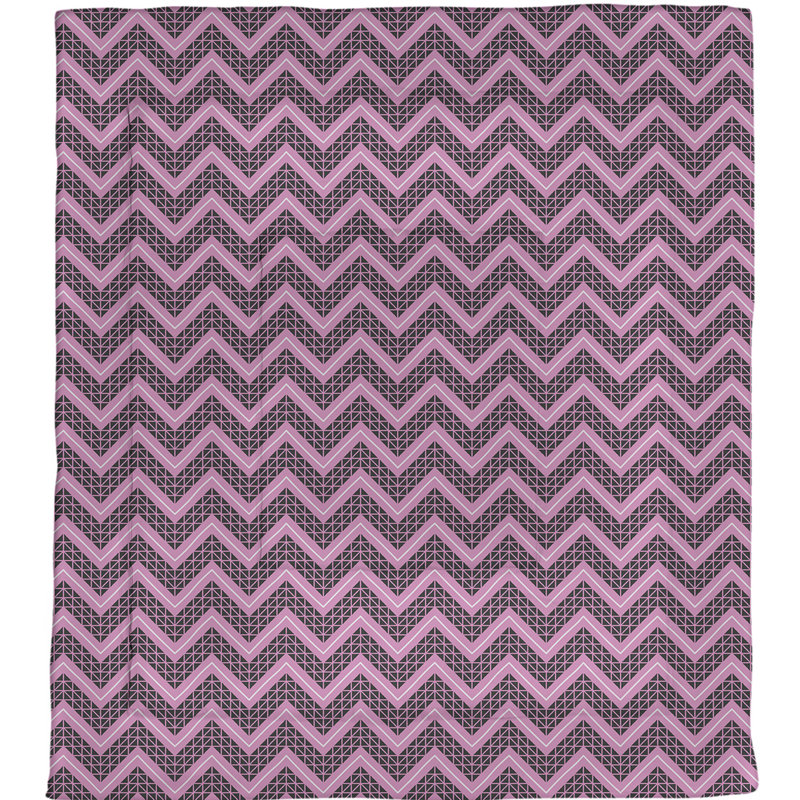 Édredon simple en microfibre Rhonda Cheval, Édredon grand, Rose / gris anthracite