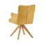 46cm H Fabric Upholstered Metal Armchair-1454587863