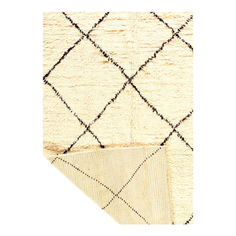 One-of-a-Kind 7'9" X 4'7" Area Rug in Ivory/Brown