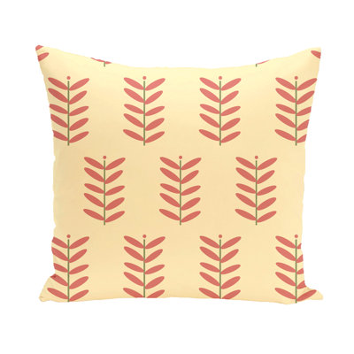 Petal Pusher Outdoor Pillow Cover & Insert