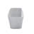 47 Inch Solid Surface Soaking Bathtub - Deep Soak Freestanding Tub