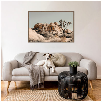 «Joshua Tree No. 3» par Alicia Bock, reproduction d'art sur toile encadrée
