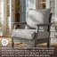 Chaise de patio avec coussins Ahumada