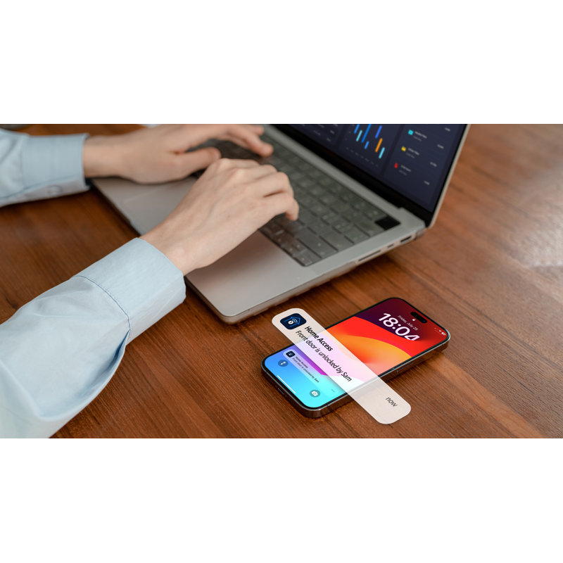 Serrure à pêne dormant intelligent Philips Wi-Fi avec plusieurs méthodes d'accès, y compris lecteur d'empreintes digitales