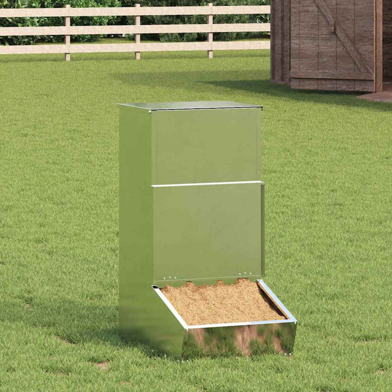 Galvanised Steel Feeder, 76cm H x 55cm W x 38cm D