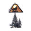 Wolf At Dawn Table Lamp