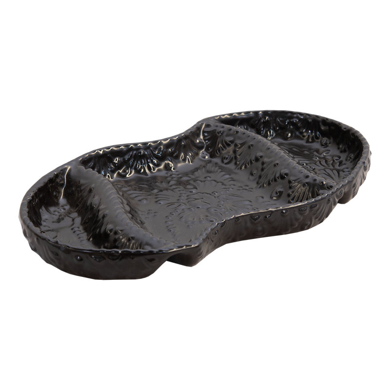 High Quality Talavera Segmented Appetizer Plate