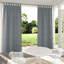 Rideau d'extérieur avec pattes, rideaux de salon imperméables et occultants, isolant et occultant pour la chambre à coucher, efficace pour le soleil et la protection de la vie privée, pour balcon, terrasse, pergola d'intérieur, panneau simple, l 52 po x L 120 po, beige-373886912-373886919