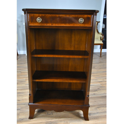 Bibliothèque standard en bois massif h 43 po x l 25 po Beachwood