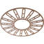 Médaillon de plafond en bois Hale-63412170-63412182