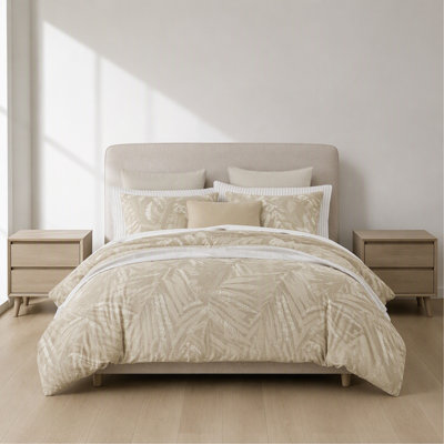 3 Pieces King Cotton Duvet Set,Linen