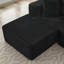 Canapé modulaire en L 106 po avec méridienne à assise profonde et canapé modulaire 106 po-1237158977