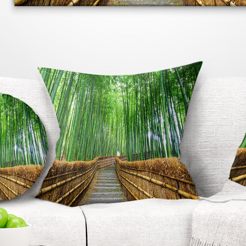 Landscape Reversible Throw Pillow, 18" x 18", Throw Pillow