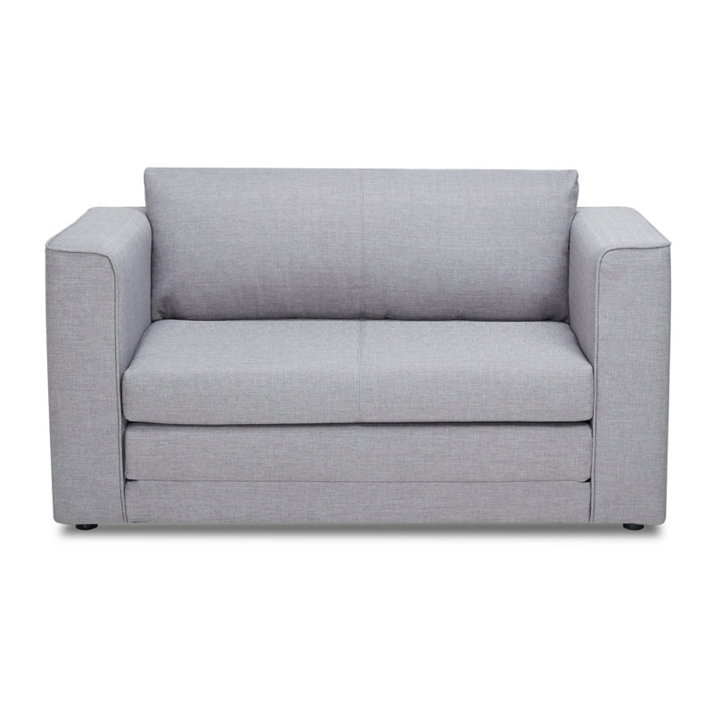 Cedarpoint Upholstered 53'' Sleeper Sofa, Light Gray