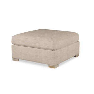 Landon Outdoor Teak Ottoman