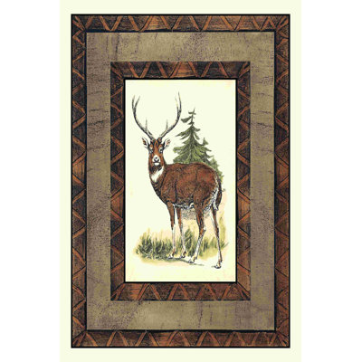 " Rustic Deer "