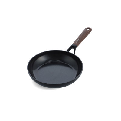 GreenPan Eco Smartsape Aluminium Non Stick Frying Pan with Dark Wood Patterned Handle