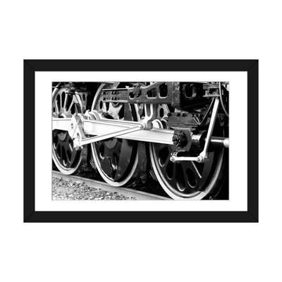 Antique Train Photographic Print on Canvas