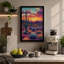 Desert at Dusk Landscape - Wrapped Canvas-853108305-853108307