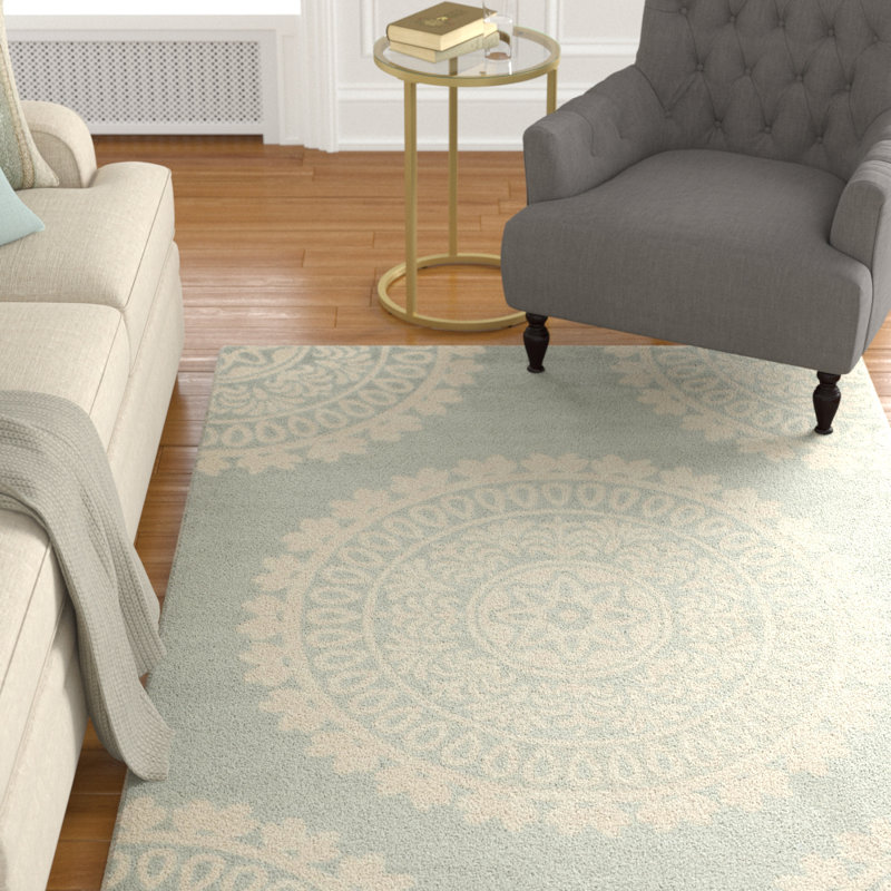 Tapis gris en laine touffeté à la main Rudra, Rectangle 9 pi x 12 pi