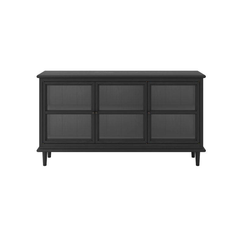 WESTPORT 3 DOOR SIDEBOARD, Black