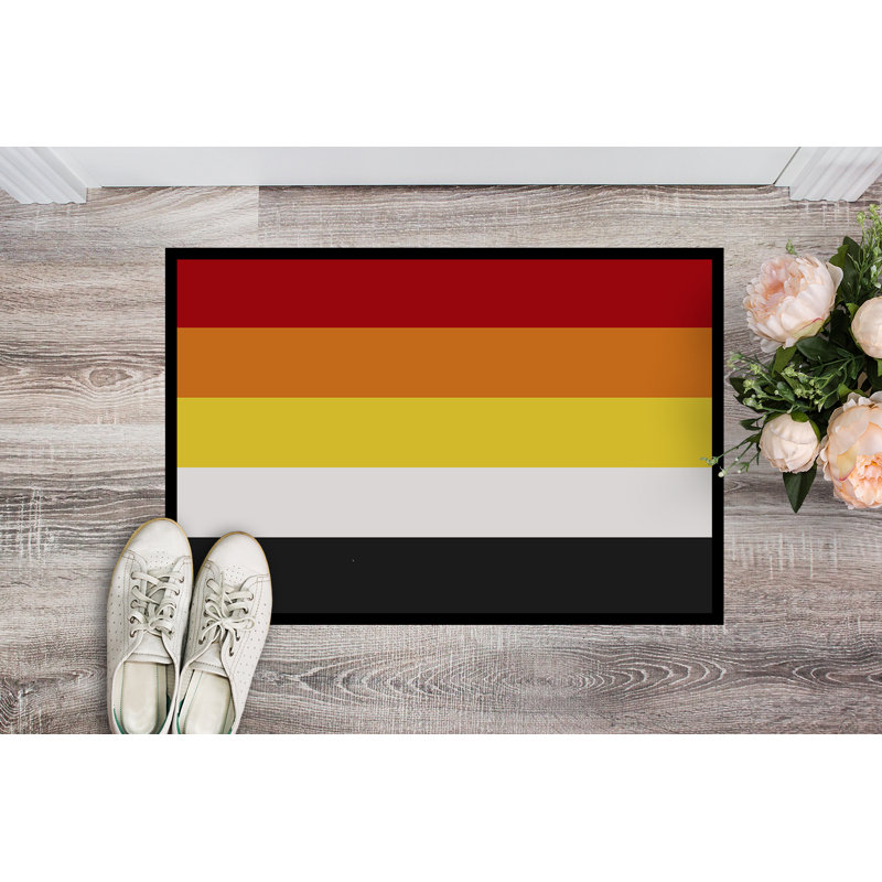Tapis de porte USA Gay Pride, l 24 po x L 36 po, Fierté lithsexuelle
