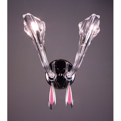 Gaspard Glass Armed Sconce