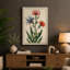 Three Carnations Botanical - Wrapped Canvas-274049122-274049130